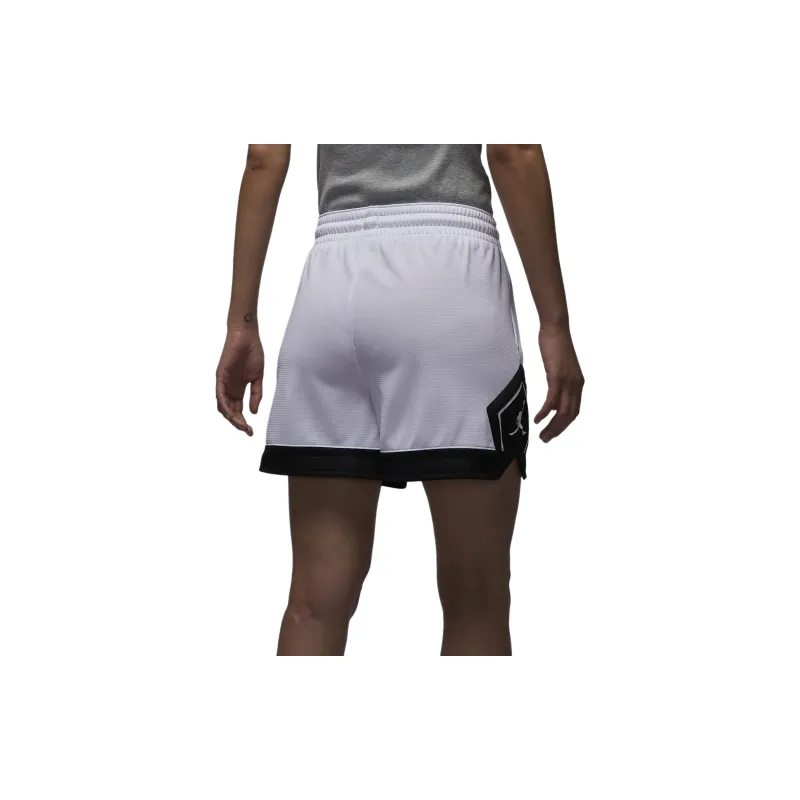 Jordan Sport Diamond Casual Shorts Women's White/Black-5
