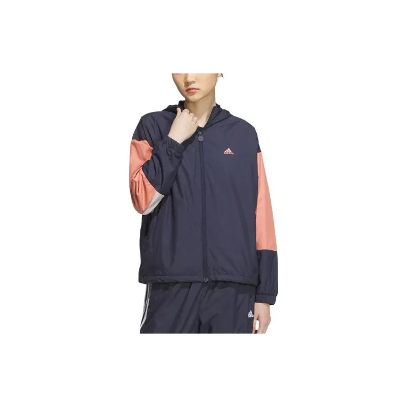 Adidas Jackets Women's Navy Blue-1