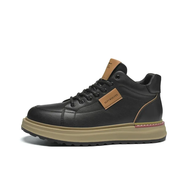 SEPTWOLVES High-Top Skateboard Shoes Men's-1