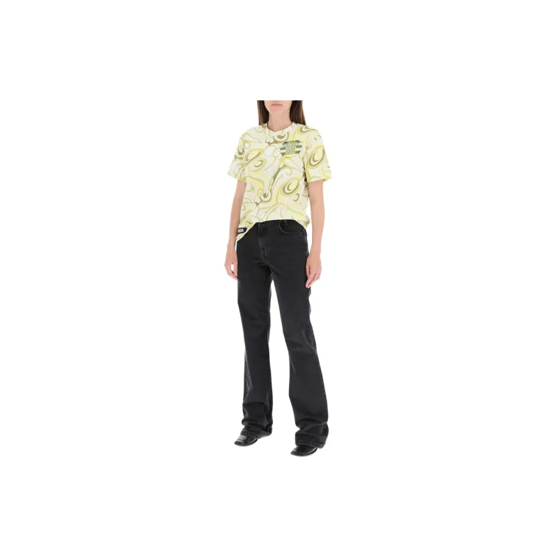 RAF SIMONS T-Shirts Women's Yellow-2