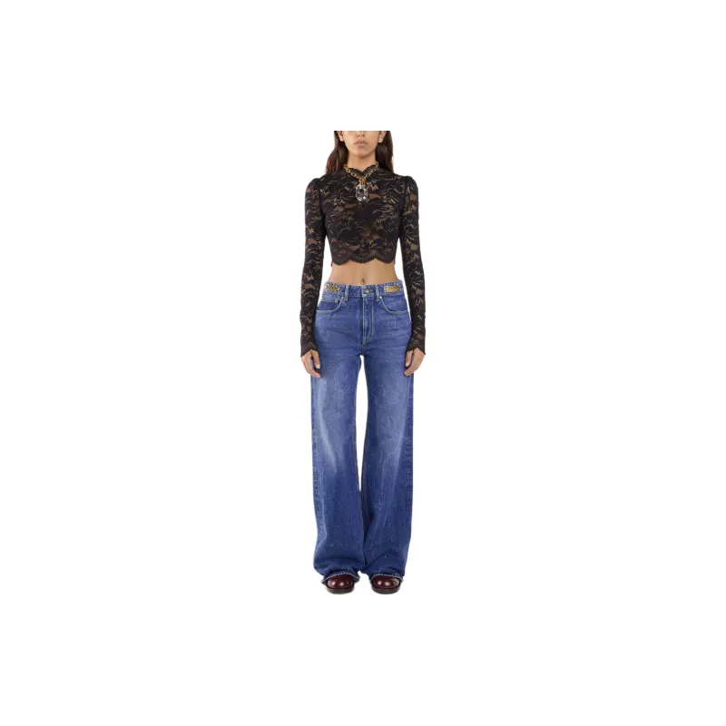 Paco Rabanne Baggy Wide Leg Jeans-4