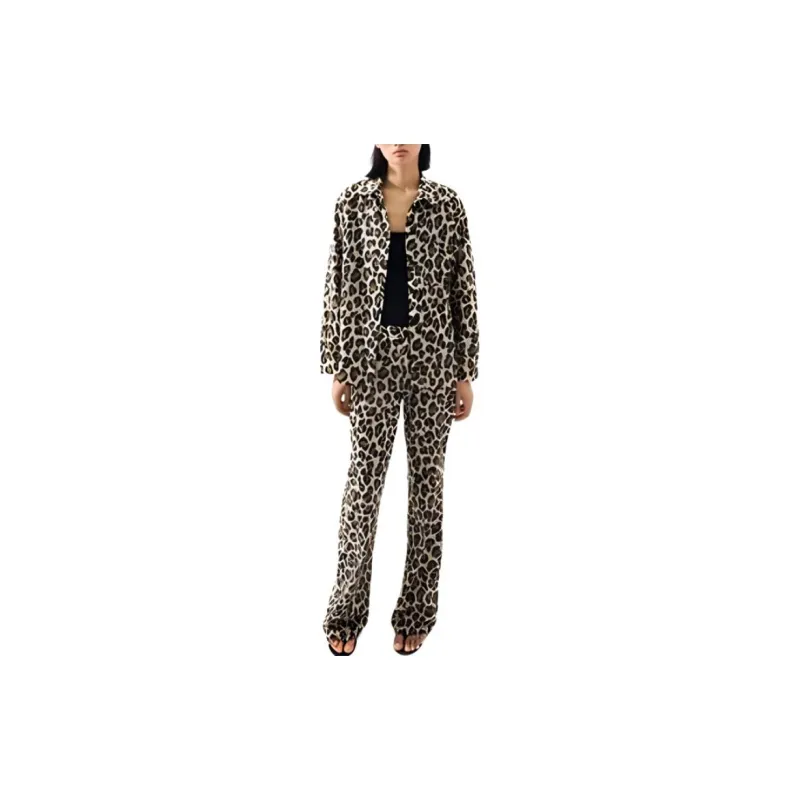ZARA Shirt Women's Leopard Print-2