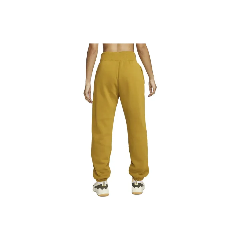 Nike Phoenix Fleece Knitted Sports Pants Women's Bronze-4