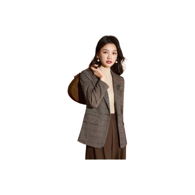 Mylan Business Suit Women's Gray-5