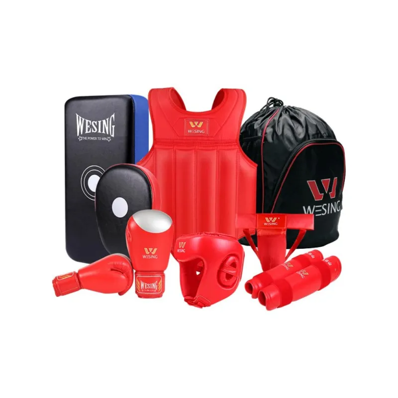 WESING Boxing Protective Gears Leather Unisex-12