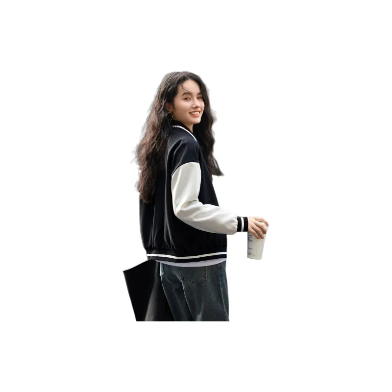 Mo Han Yi Mei Jackets & Coats Women's Black-4