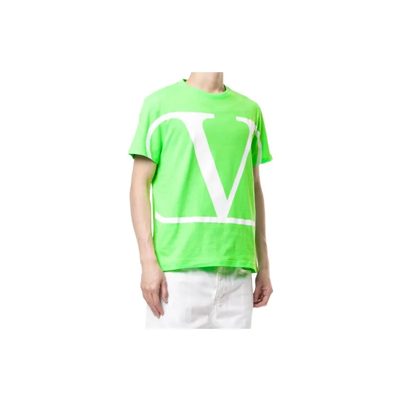 Valentino T Shirts Men Green-5
