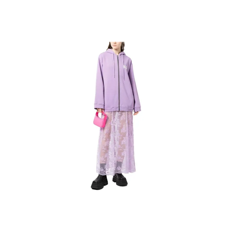 NATASHA ZINKO Combo Logo print Hoodie Dress-1