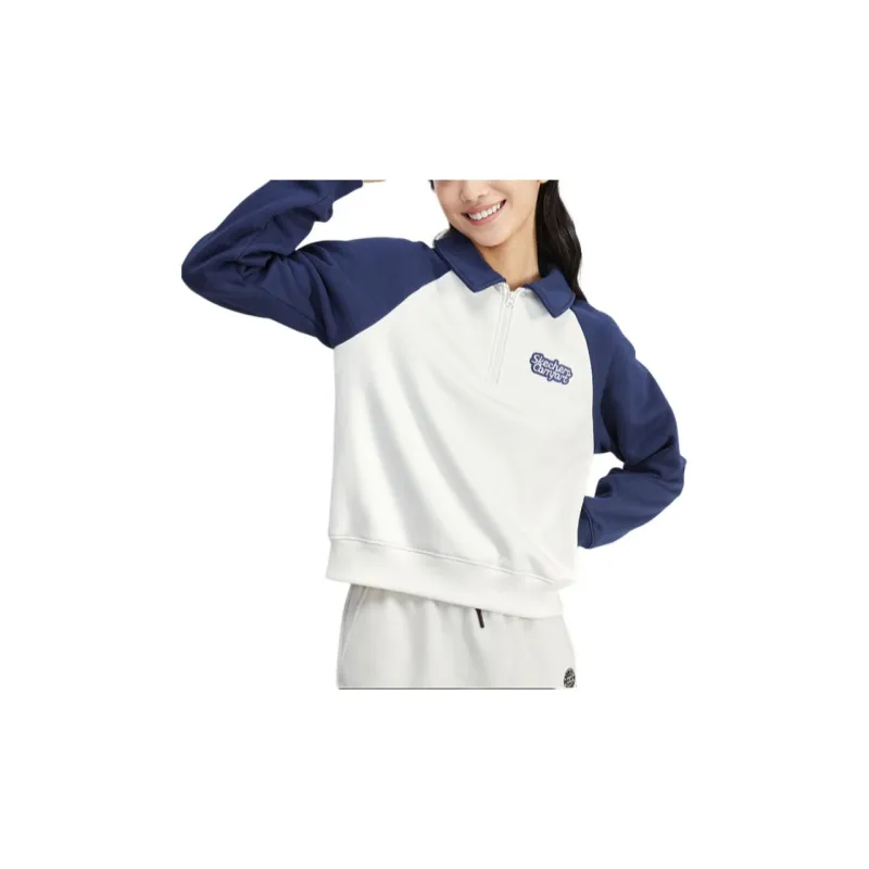 Skechers Funny Monster Sweatshirts Women's Navy Blue/002Z-3