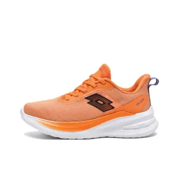 LOTTO Slip Resistant Breathable Low Top Casual Running Shoes Women's Orange
