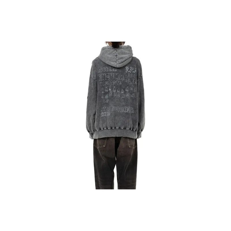 Maison Mihara Yasuhiro Bleached Hoodie-3