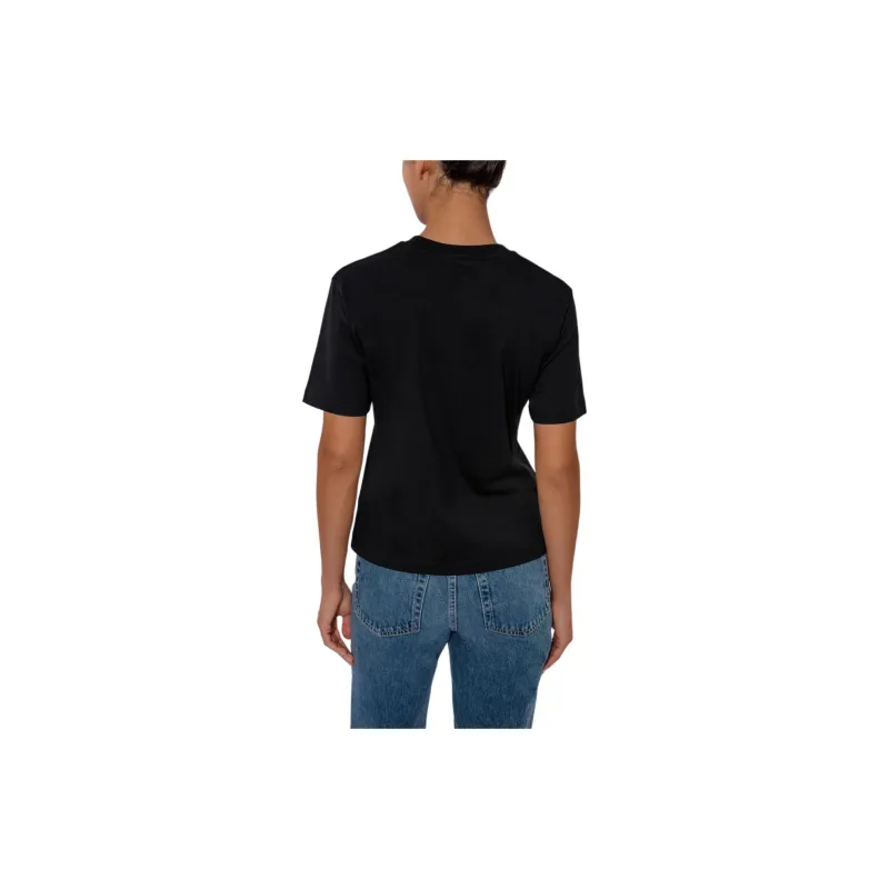 MSGM T-Shirts Women's Black-1