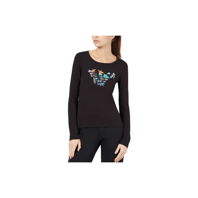 EMPORIO ARMANI T Shirts Women's Black-2