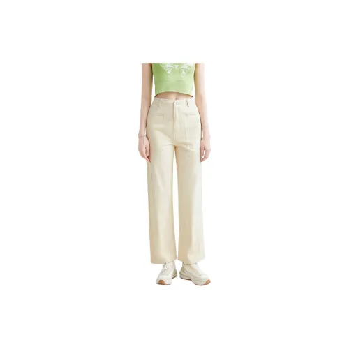 FOREVER 21 Casual Pants Women's Apricot