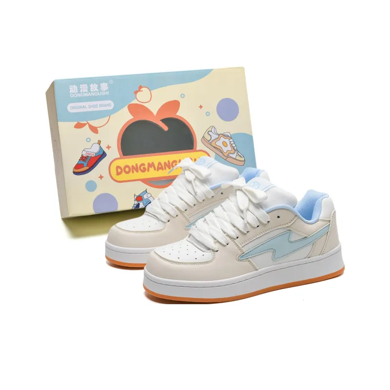 Anime Story Slip Resistant, Abrasion Resistant, Lightweight, Breathable Low Top Skateboard Shoes Unisex-0