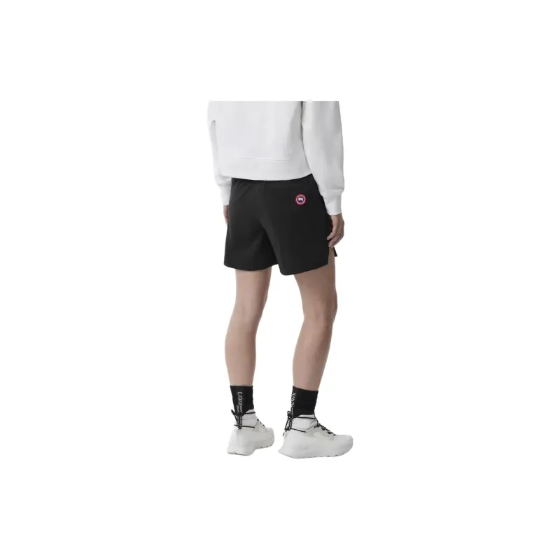 Canada Goose Logo Patch Drawstring Shorts-3