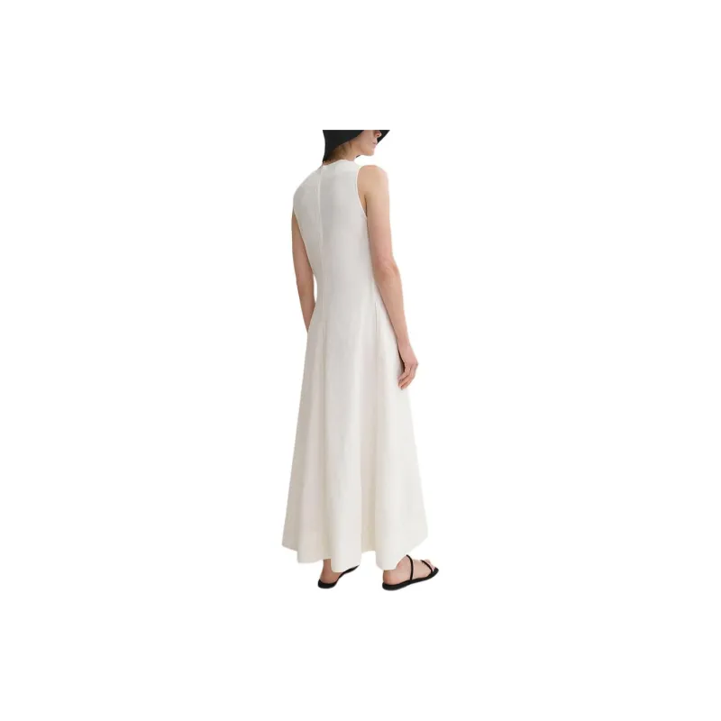 TOTEME Sleeveless Dress Women's White-2