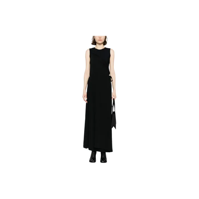 MM6 Maison Margiela Lace detail Maxi Dress-2
