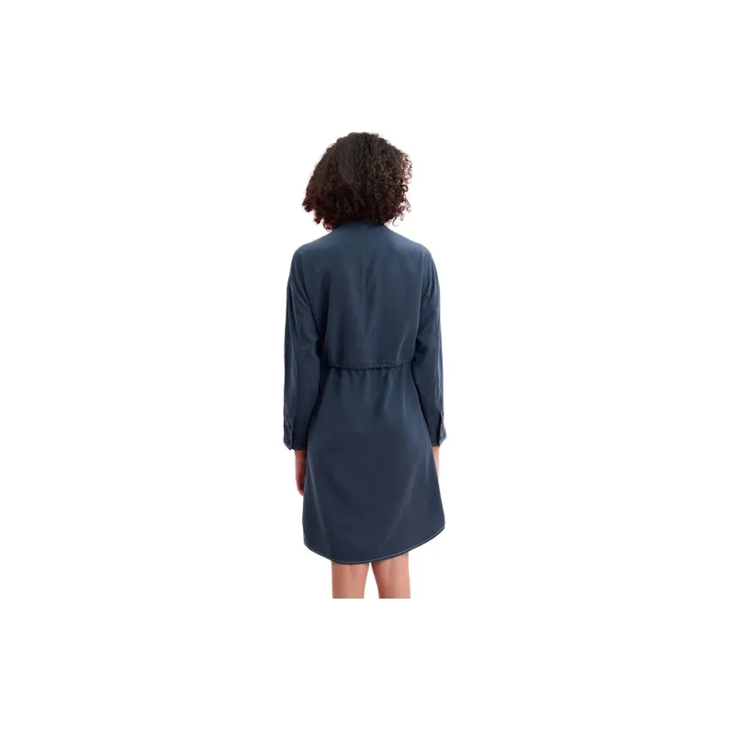 NAUTICA Long Sleeved Dress Women's Light Navy Blue-1