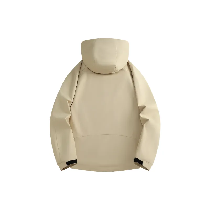 Warrior Lace Up Waterproof And Windproof Windbreaker Jacket Unisex-73