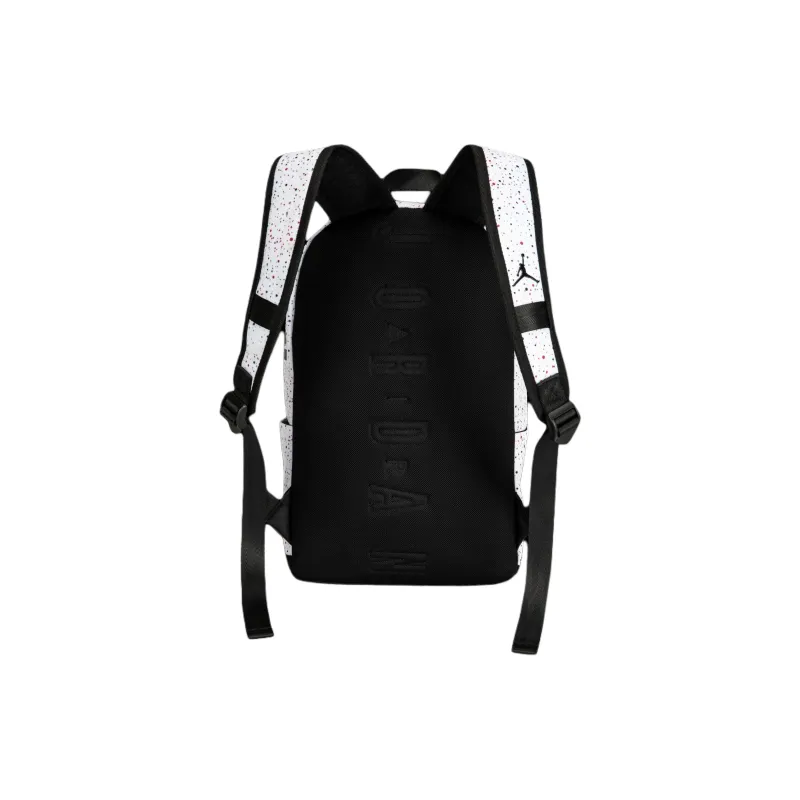 Jordan Polyester Backpack Medium Size Unisex White-2