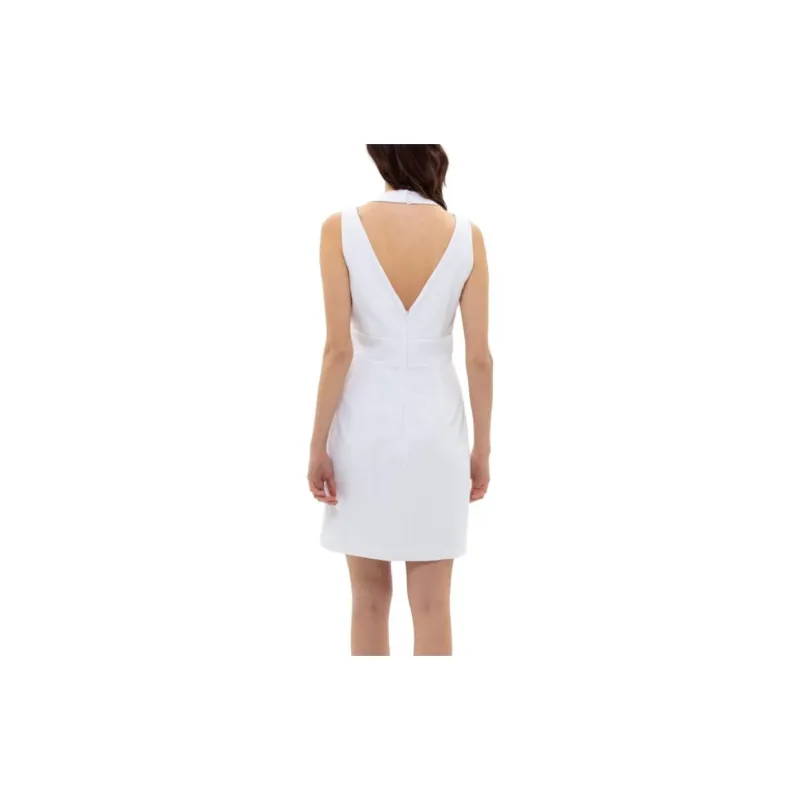 GUESS Sleeveless Dresses Women's White-3