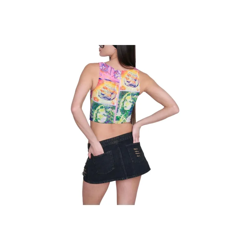 Miaou CAMPBELL CORSET Tank Tops Women's Multicolor-2