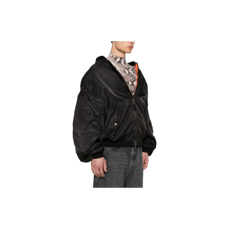 Balenciaga Jackets Coats Women's Black-2