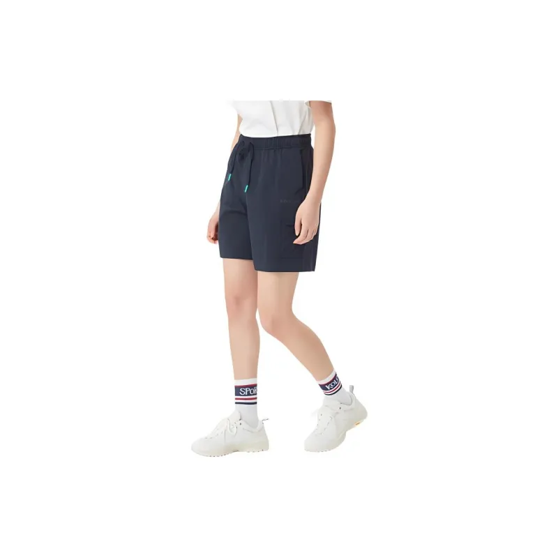KOLON SPORT Cargo Shorts Women's Marine Blue-3