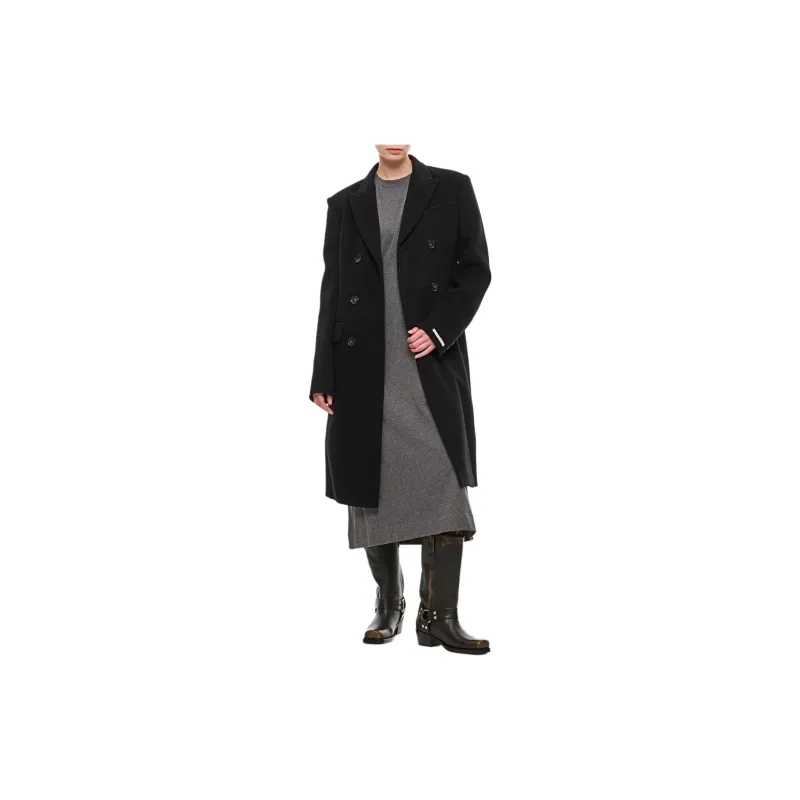 SportMax Double breasted Wool Coat-4