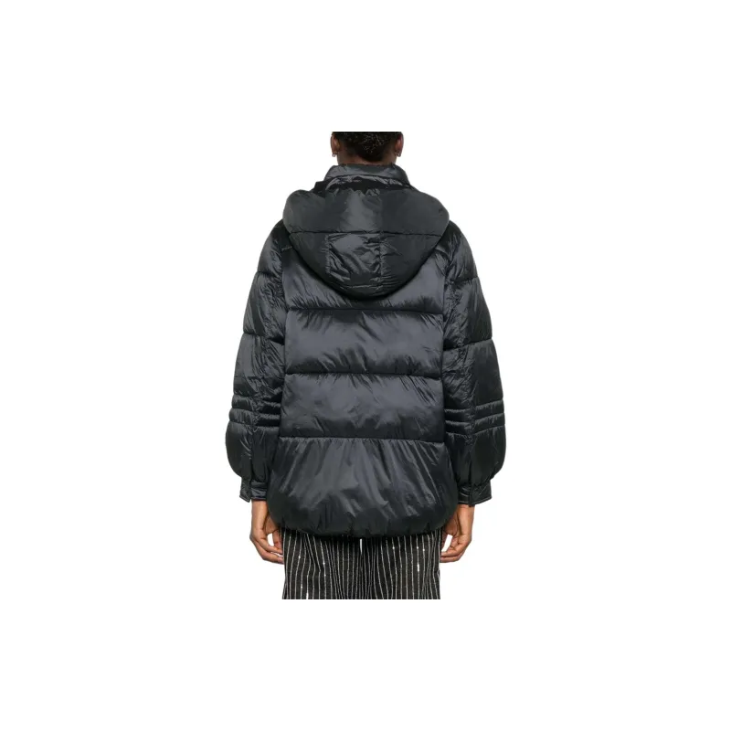 Twinset Striped Jacquard Puffer Jacket-1
