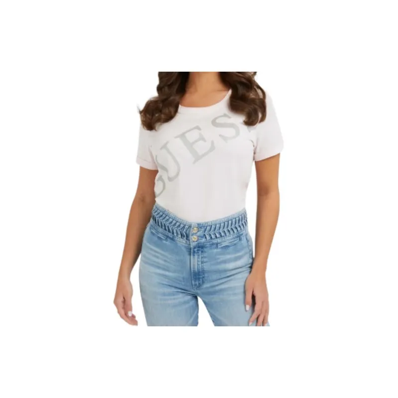 GUESS T Shirt Women's Light Pink-1