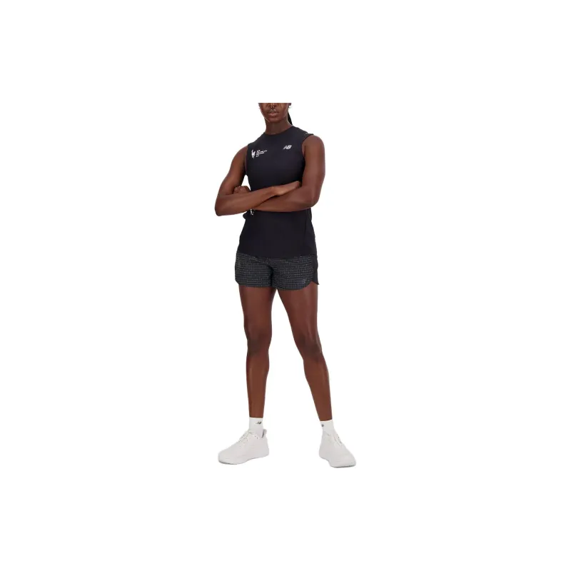 New Balance NYC Marathon Q Speed Tank Tops Women's Black-1