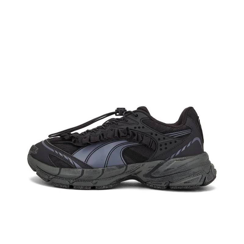 COLLINA STRADA x PUMA Velophasis Anti-Slip Wear-Resistant Low-Top Running Shoes Men's Black-0