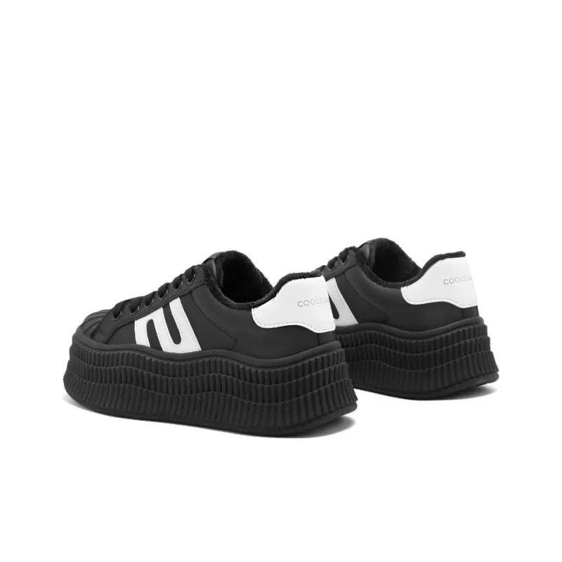BELLE Anti Slip And Wear Resistant Lightweight Height Increasing Low Top Skateboard Shoes Women's-42