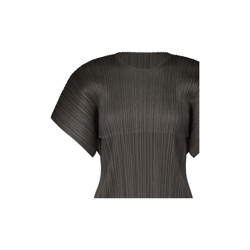 PLEATS PLEASE ISSEY MIYAKE SS24 Knitwear Women's Charcoal-1