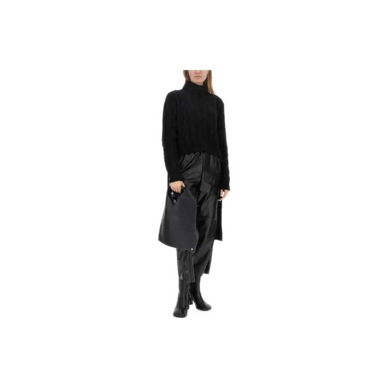 MM6 Maison Margiela Roll Neck Knitted Jumper-1