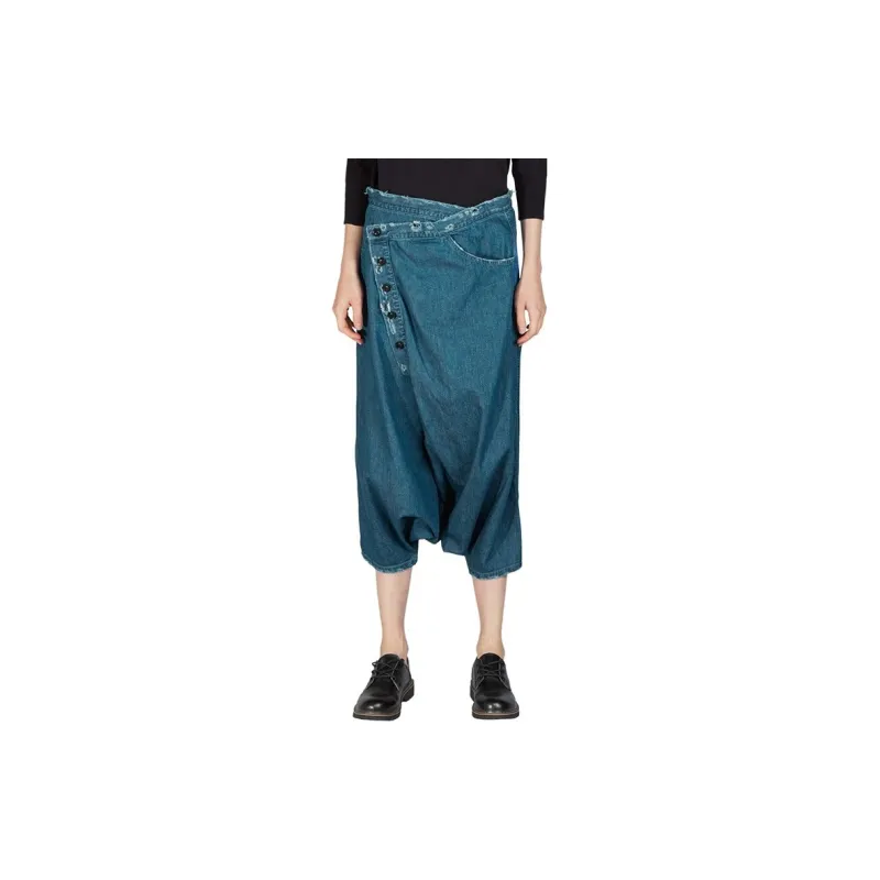 Yohji Yamamoto SS22 Jeans Women's Blue-3