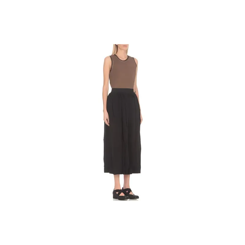 UMA WANG SS24 Casual Long Skirts Women's Black-1