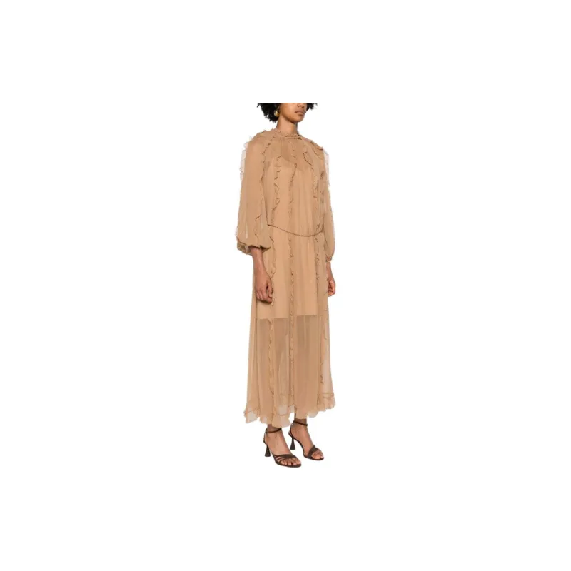 Zimmermann Tranquillity Billow Midi Dress-5