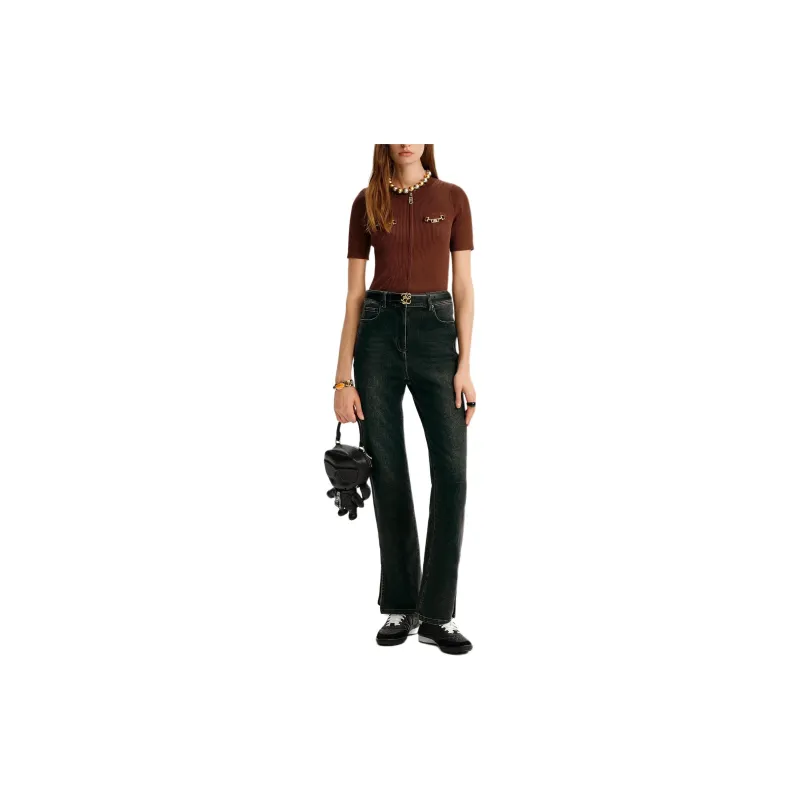 KARL LAGERFELD FW24 Knitwear Women's Coffee-1