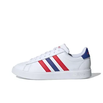 Adidas Grand Court 2.0 Cloud White Semi Lucid Blue Better Scarlet