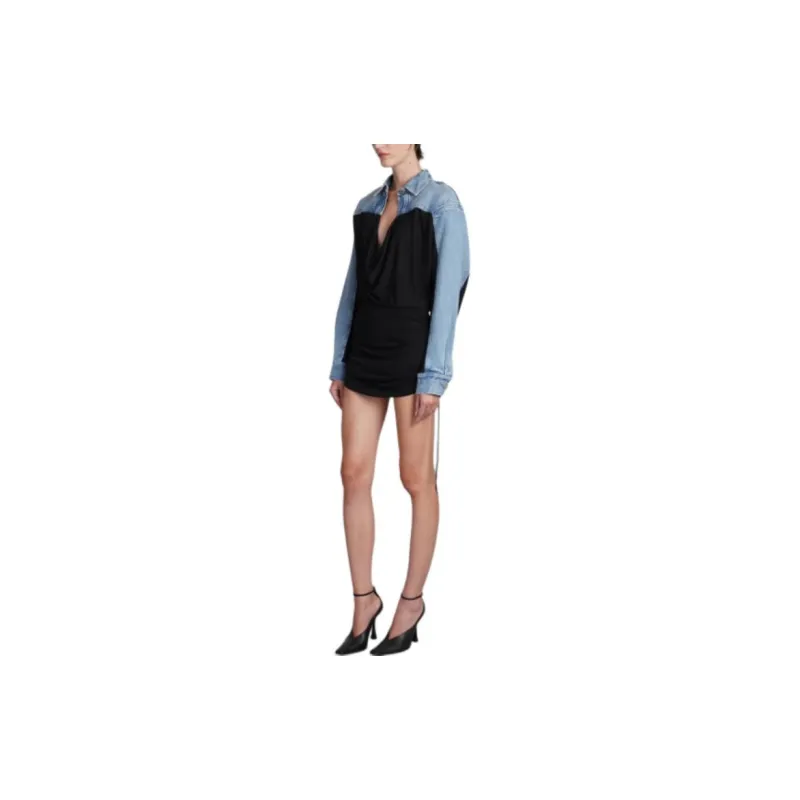 Christopher Esber Sevilla Denim Polo Top-3