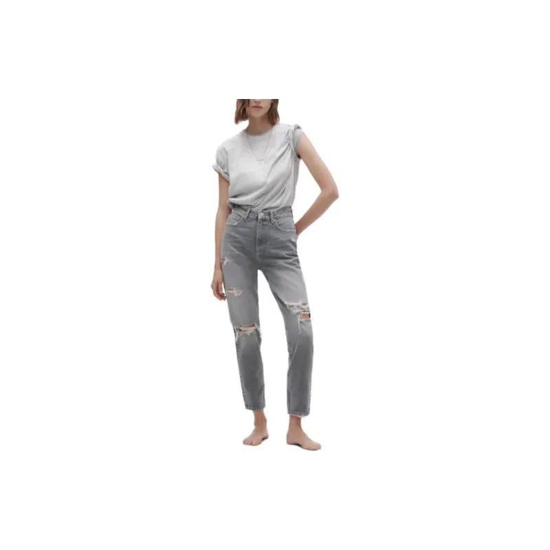 ZARA Jeans Women's Coal Gray-2