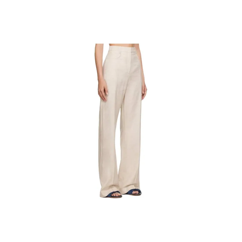 Jacquemus Casual Pants Women's Light Beige-3