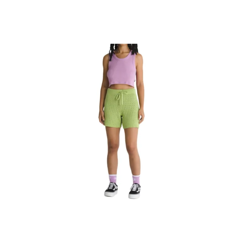 Vans Morrison 5'' Sweater Shorts Casual Shorts Women's Green-1