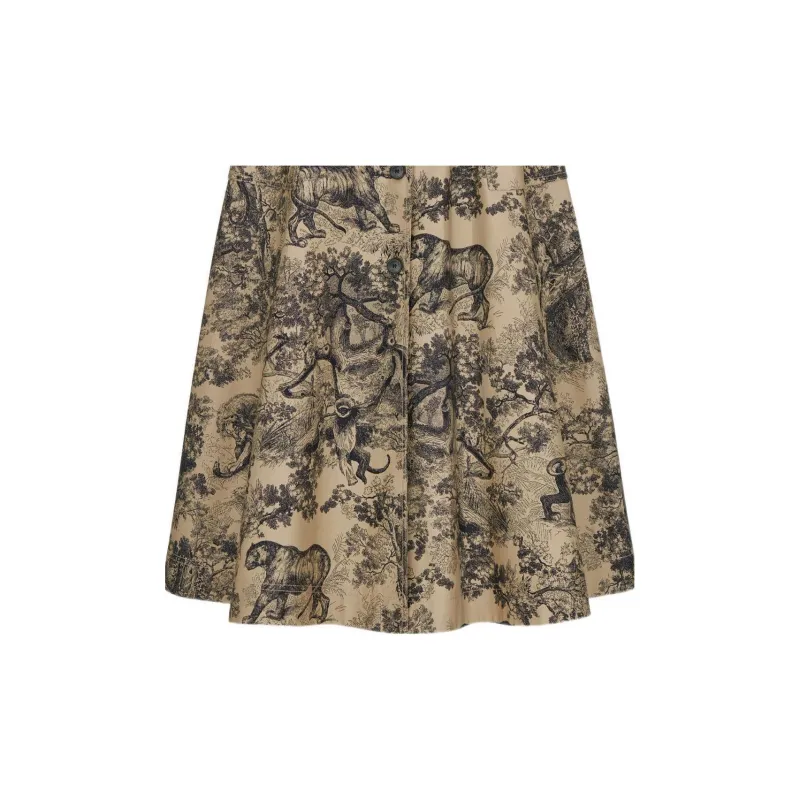 DIOR FW22 Skirt Women's Earth Yellow-6