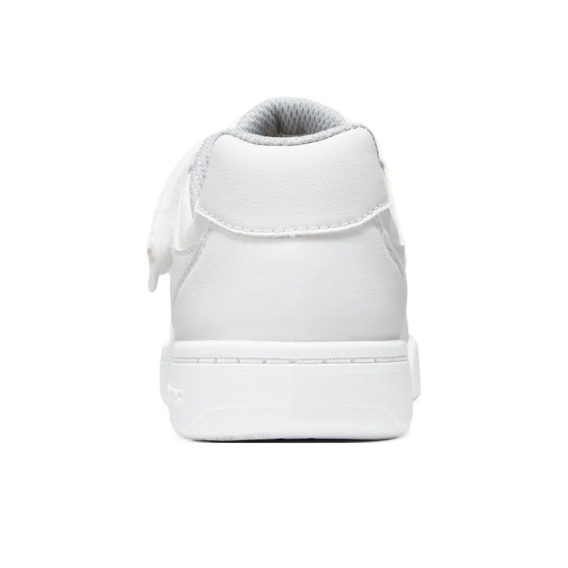 Skechers Anti Slip Wear Resistant Low Top Kids' Skateboarding Shoes White Kids'-4