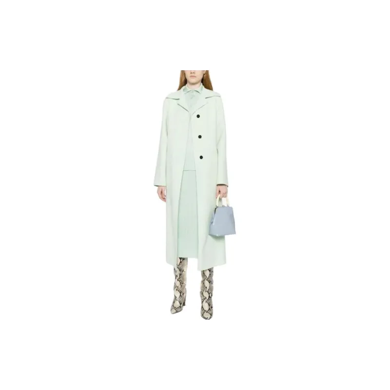 JIL SANDER Single breasted Cashmere Coat-1