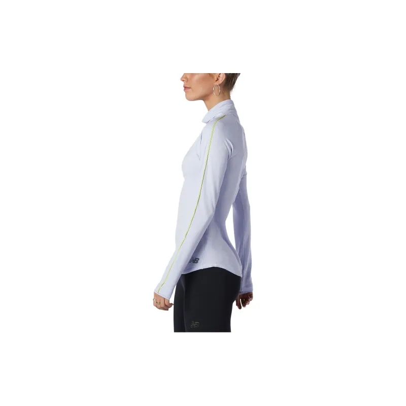 New Balance T Shirts Women's Light Purple-3